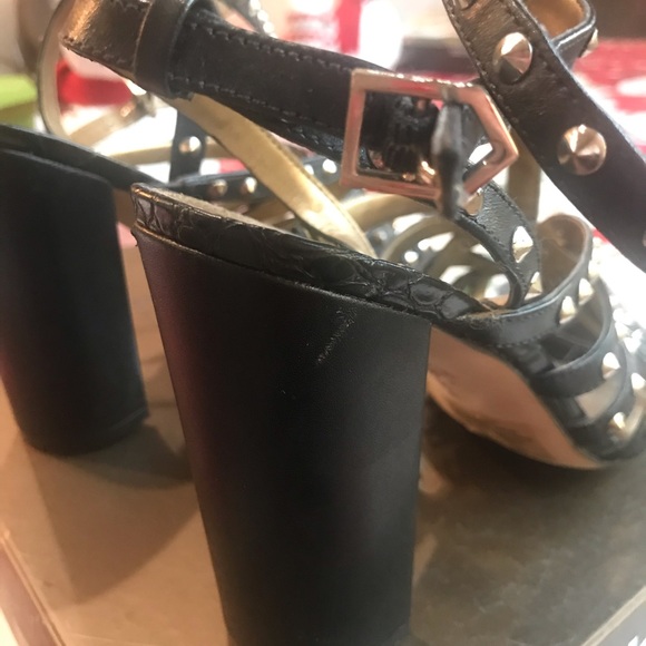 Sam Edelman Yadira Strappy Studded Block Heel - Picture 5 of 6